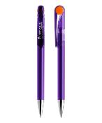 Stylo à Bille Torsion en plastique ABS Transparent