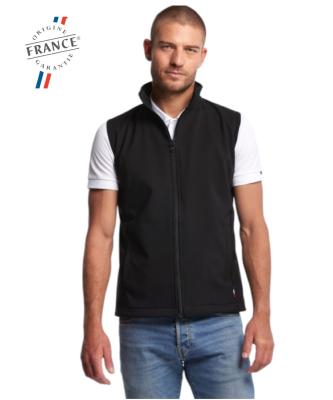 Bodywarmer Softshell Homme - Made in France