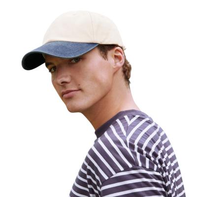 Casquette contrastée 6 panneaux