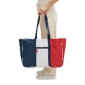 Sac de plage bleu/blanc/rouge