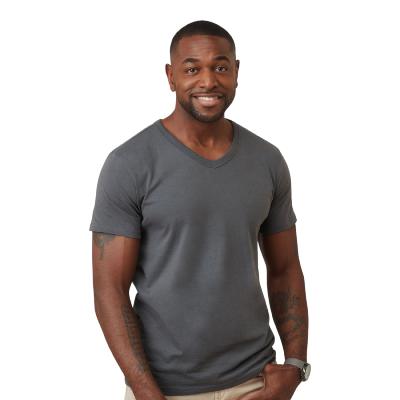 T-shirt col V - Homme - 160 g