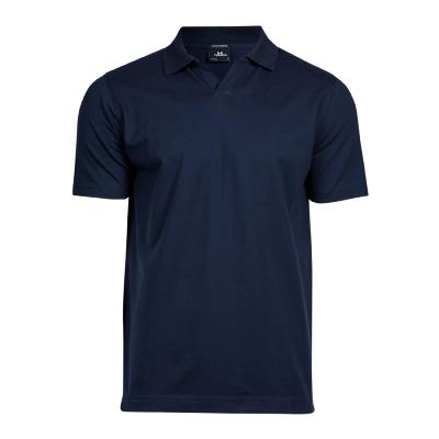 Polo stretch à col en V - Homme