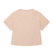 T-shirt à manches retroussées - Femme