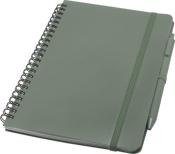 Carnet couverture rigide A5 avec stylo bille