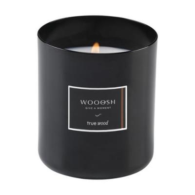Bougie parfumée avec support en aluminium