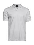 Polo stretch à col en V - Homme