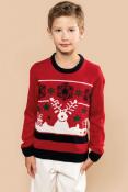 Pullover col rond de Noël - Enfant