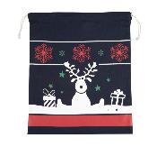 Sac avec cordon motifs de Noël