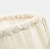 Sac en coton avec cordons - 100 g