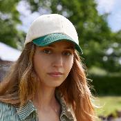 Casquette contrastée 6 panneaux