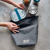 Lunch bag en rPET avec attache
