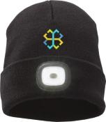 Bonnet en tricot avec LED