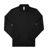 Polo manches longues en coton pour Homme - 180 g