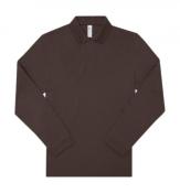 Polo manches longues en coton pour Homme - 180 g