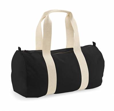 Sac cylindrique en coton organique