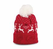 Bonnet de Noël motifs rennes