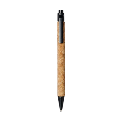 Stylo bille en liège et paille de blé
