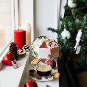 Boule de Noël 25 carrés de chocolat