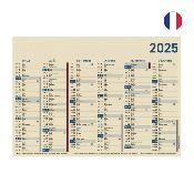 Calendrier canne à sucre