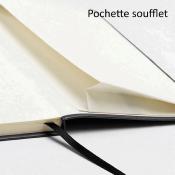 Carnet de notes en cuir reconstitué sur-mesure - A5