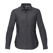 Chemise coton à manches longues - Femme