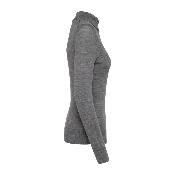 Pull Mérinos à col roulé - Femme