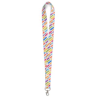 Lanyard polyester sublimé recto/verso