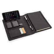 Carnet de notes A5 avec chargeur sans fil et powerbank