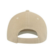 Casquette velours côtelé 6 panneaux - 230 g