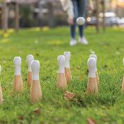 Jeu de quilles en bois