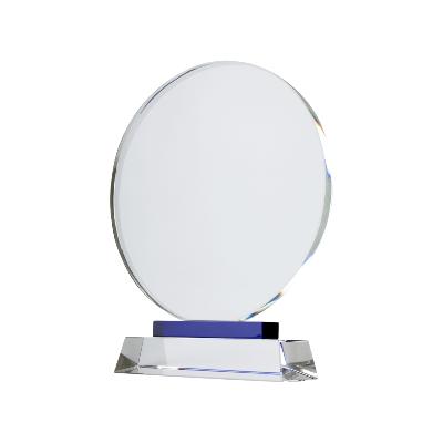 Trophée rond en cristal