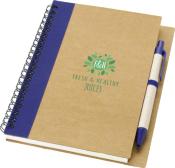 Carnet de notes recyclé avec stylo