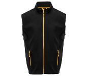 Bodywarmer polaire contrasté 
