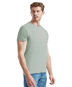 T-shirt col rond en coton - Unisexe - 150 g