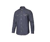 Chemise stretch en Denim Homme 180g