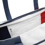Sac de plage bleu/blanc/rouge