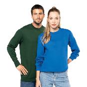 Sweat recyclé à col rond - Unisexe