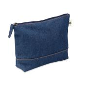 Trousse de toilette en denim