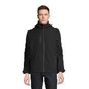 Softshell à capuche et manches amovibles - Homme