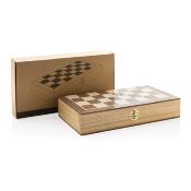 Jeu d'échecs en bois