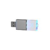 Clé USB en métal avec logo lumineux