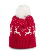 Bonnet de Noël motifs rennes