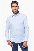 Chemise oxford manches longues homme 125 g