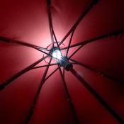 Parapluie de poche avec éclairage à LED