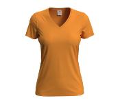 Tee-shirt femme col V 155g