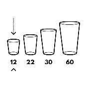 Gobelet réutilisable en biocomposite - Made in France