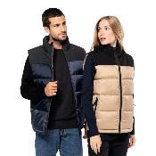 Bodywarmer matelassé bi-ton - Unisexe