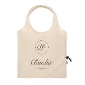 Sac shopping pliable en coton recyclé