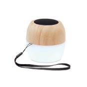 Haut-parleur sans fil 5.0 en bambou et PP
