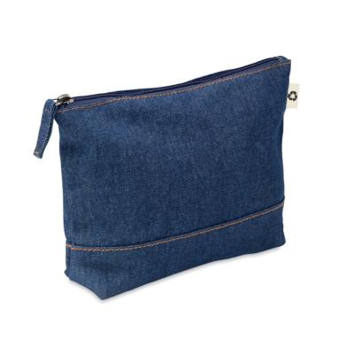 Trousse de toilette en denim
